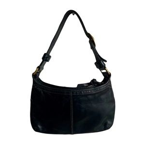 Coach Bleecker Tattersall Small Hobo Shoulder Bag Vintage